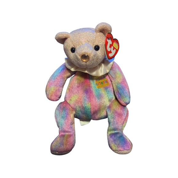 VINTAGE TY BEANIE BABY October bear - Picture 1 of 3